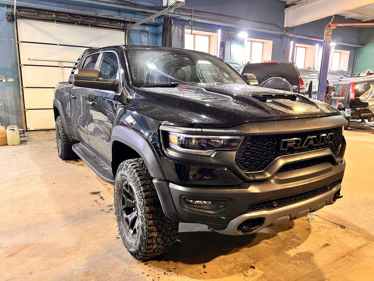 Прекрасный Dodge Ram, полностью восстановленный в нашем сервисе