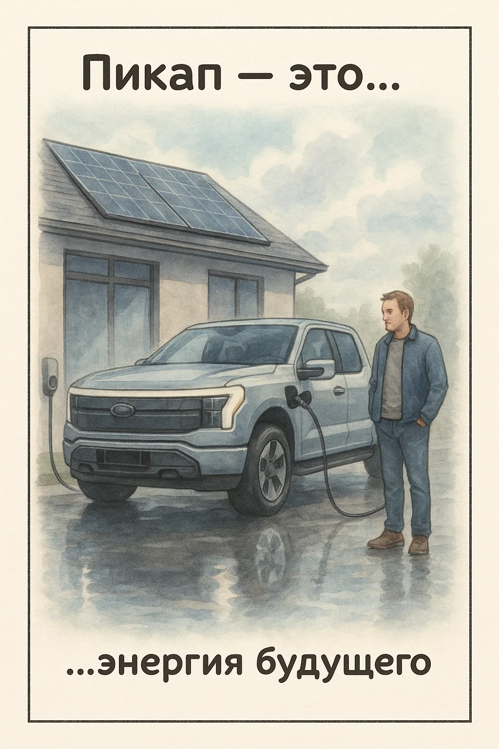 Пикап — это энергия будущего